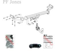 Oris Towbar for Hyundai Tucson SUV 2015-2018 - Detachable Tow Bar