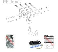 Oris Towbar for Jeep Wrangler APV 2006-2018 - Detachable Tow Bar