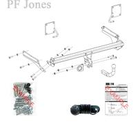 Oris Towbar for Mazda 6 Estate 2012-2024 - Fixed Swan Neck Tow Bar