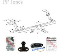 Oris Towbar for Mazda BT50 Pickup 2012-2013 - Flange Ball Tow Bar