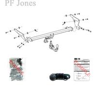 Oris Towbar for Mazda CX-5 SUV 2012-2025 - Detachable Tow Bar