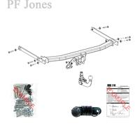 Oris Towbar for Mazda CX3 SUV 2015 Onwards - Detachable Tow Bar