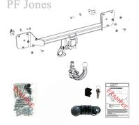 Oris Vertical Detachable Towbar For Mercedes-Benz A200 2018-Onwards 200064
