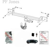 Oris Detachable Towbar For Bike Carrier For Mercedes-Benz C220 2021-On 200325