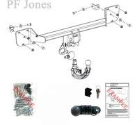 Oris Towbar for Mercedes CLA Shooting Brake 2019-2025 - Detachable Tow Bar F4B