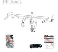 Oris Towbar for Mercedes E Class Estate (S211) 2003-2009 - Detachable Tow Bar