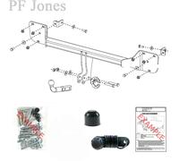 Oris Fixed Swan Neck Towbar For Mercedes-Benz GLA220 D 2020-Onwards 200081