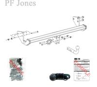 Oris Towbar for Mercedes V Class MPV 2014 Onwards - Fixed Swan Neck Tow Bar