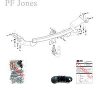 Oris Towbar for Mitsubishi Outlander SUV 2006-2013 - Detachable Tow Bar