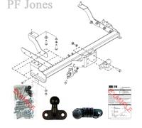 Tow hitch ORIS 040-442 OPEL VIVARO A Bus (X83) 2 2006-2014
