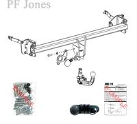 Oris Towbar for Peugeot 508 Hatchback 2018-2025 - Detachable Tow Bar