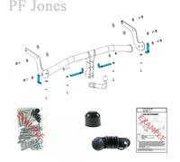 Oris Towbar for Nissan Juke SUV 2019 Onwards - Fixed Swan Neck Tow Bar