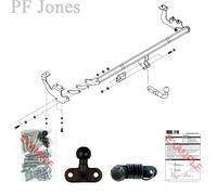 Oris Towbar for Renault Kangoo BeBop Bus 2009-2012 - Fixed Swan Neck Tow Bar