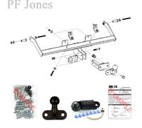 Oris Towbar for Nissan Kubistar Van 2003-2010 - Fixed Flange Tow Bar