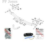 Oris Towbar for Renault Twingo Hatchback 1993-2012 - Fixed Swan Neck Tow Bar