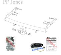 Oris Towbar for Seat Alhambra MPV 2000-2010 - Fixed Swan Neck Tow Bar