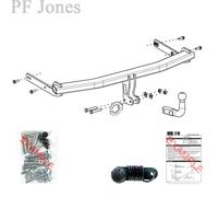 Oris Towbar for Skoda Fabia Hatchback 2018-2021 - Fixed Swan Neck Tow Bar