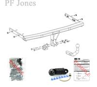 Oris Towbar for Skoda Fabia Estate 2014-2018 - Fixed Swan Neck Tow Bar