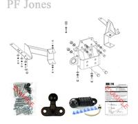 Oris Towbar for Toyota Land Cruiser APV 2009-2024 - Fixed Flange Tow Bar