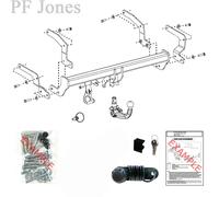 Oris Towbar for Suzuki Across SUV 2020 Onwards - Detachable Tow Bar