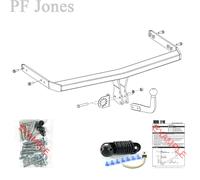 Oris Towbar for Skoda Octavia Estate 2005-2010 - Fixed Swan Neck Tow Bar