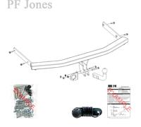 Oris Towbar for Volkswagen Jetta Saloon 2005-2011 - Fixed Swan Neck Tow Bar