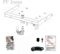 Oris Towbar for Volkswagen T5 Transporter Van 2009-2015 - Detachable Tow Bar F4B