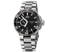Oris Watch Aquis Titan Small Second, Date Bracelet D - Black OR-736