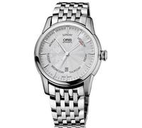 Oris Watch Artelier Small Second Pointer Day Date Bracelet - Silver OR-726