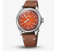 Oris x Cervo Volante Mens Big Crown Burnt Orange Dial Watch 01 733 7772 4034-Set