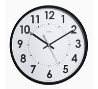 CEP Orium by Cep Slient Quartz Analogue Wall Clock 310mm White/Black - 2112440011
