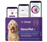 ORIVET Dog DNA Test Kit - Discover Your Dog Breed & Ancestry with Dog DNA Testing Kit, Breed Identification, Genetic Health Insights & Personalized Life Plan GENOPETPLUS-FBA-UK