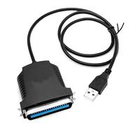 Orivin 0.7m USB to Parallel IEEE 1284 Centronics Printer Adapter Cable Connect Old Printers to USB Devices