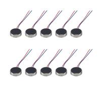 Orivin 10 PCS 10x2.7mm Mini Vibration Motors 1027 DC 3V Mini Tiny Flat Coin Button-Type Vibrating Motors