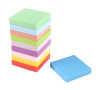 Orivin 10 Pcs Rubber Stamp Carving Blocks, for Scrapbooking,Soft Printing Carving Colored Rubber Block for Invitation Cards,DIY Project