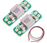 Orivin 2 Pcs LC 3A Filter 3A DC Power Noise Reducer for Indoor Brushless Kits Eliminates Video Transmitter Ripple Interference 50V Compact Design 1.2g