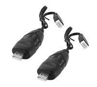 Orivin 2Pcs 11.1V Lipo Battery Charger Cable 4 Pin LiPo Battery USB Charger Cable for Quadcopter FPV Drone Parts