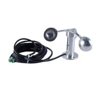 Orivin Aluminium Alloy 3 Cup Anemometer Wind Speed Sensor 0-3.8V Detector for Meteorolog Monitoring