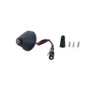 Orivin Car Antenna 3cm with Base AM FM Radio Roof Short Rod Socket 2 Amplifier 16V Set Universal Fit Vehicles