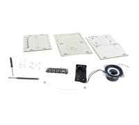 Orivin DIY Radio Kit Science Experiment Hands On Learning Wooden Plastic Electronic Parts Radio Receiver Assembly Kit