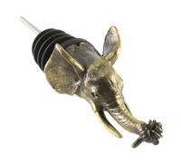 Orivin Elephant 2-in-1 Bottle Pourer and Stopper, Gifts for Men Women Elephant Lovers, Bottle Pourers Spout, Accessories Gifts, Bronze
