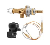 Orivin Gas Patio Heater Control Valve Thermocouple Sensor Dump Switch Knob Propane Fire Pit Control Pilot Port Set