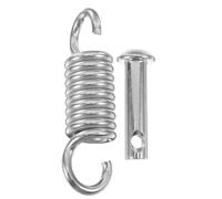 Orivin Hammock Chair Hanging Kit Swing Spring Hardware Heavy Duty Spring Hooks & Bolts Kit for Hanging Egg Chairs,Porch Swing, Punching Bags Φ6.5 X Φ34 X 130