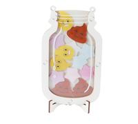 Orivin Magnetic Behavior Incentive Jar with Stars and Poop Shapes for Toilet Training Chore Tracking 20 Stars 20 Tokens