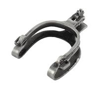 Orivin Rare Vintage Western Spur Silver Money Clip, Personalised Engraved Money Clip, Retro Spur-Shaped Cash Bill Holder