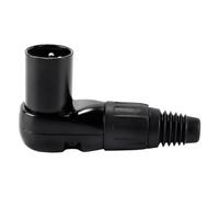 Orivin Right-angle Bend Pl-ug 3-pin XLR Connector (male) Suitable for DIY Various XLR Audio Cables