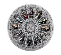 Orivin Twelve Zodiac Constellation Guardian Commemorative Coin Horoscope Astrology Lucky Love Souvenir Retro Collectible