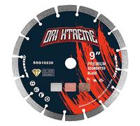 ORIXTREME 9 Inch Diamond Blade, General Purpose Segmented Blade | Dry/Wet Cutting Concrete, Masonry, Brick, Block, 7/8"-5/8" Arbor
