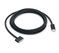 Orizizhic 140W USB C to Magnetic 3 Fast Charging Cable, 2M Black Nylon Braided Charger Cable Compatible with MacBook Pro 2021 MacBook Air 2022