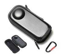 Orizizhic Hard Shell Carry Case Compatible with Insta360 X5 X4 Action Cam Accessories with Portable Buckle, Lens Protective Case, Dust Fabric, Waterproof, Lightweight for Shooting, Travel, Black